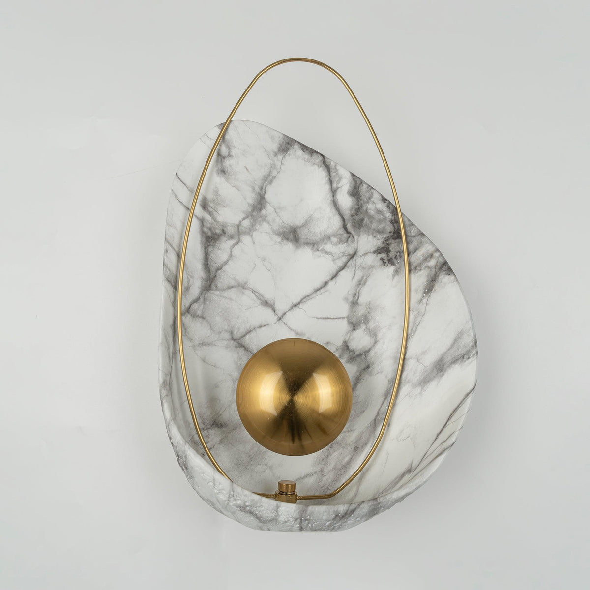 Vethaora lampada da parete Premium in resina Art Pearl Nordic