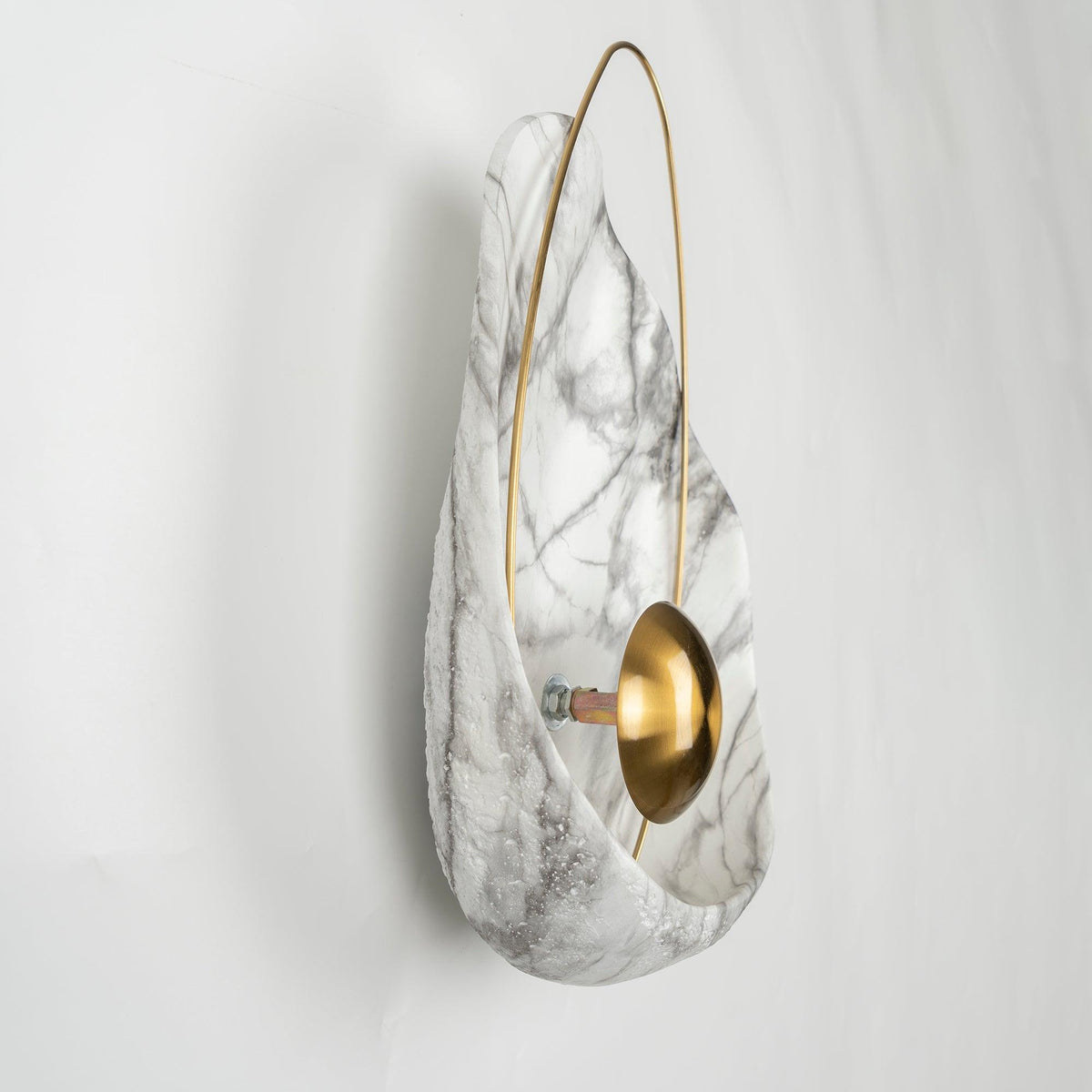 Vethaora lampada da parete Premium in resina Art Pearl Nordic