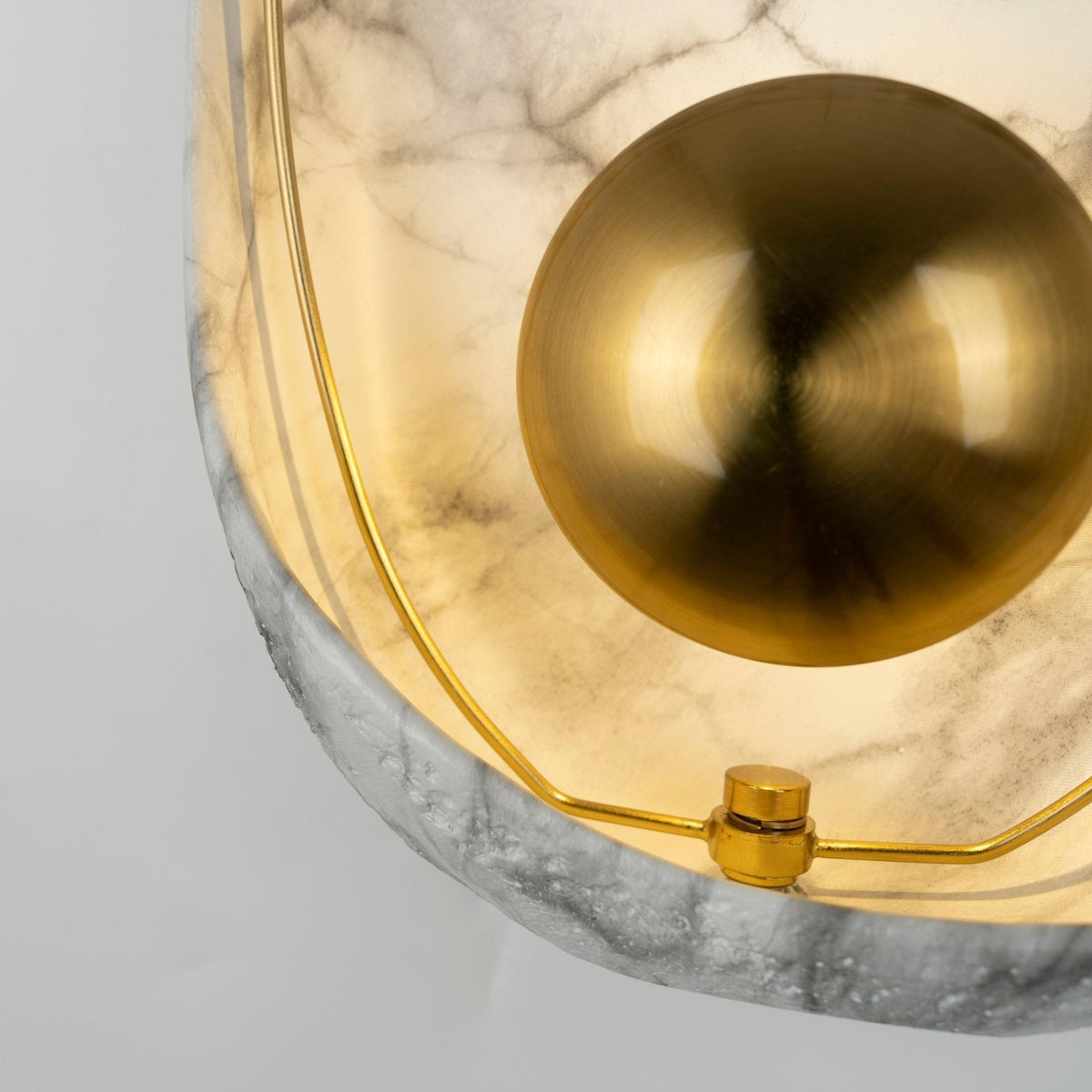 Vethaora lampada da parete Premium in resina Art Pearl Nordic
