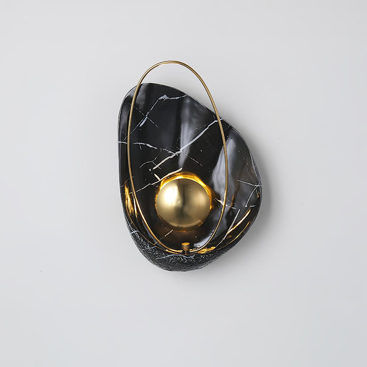 Vethaora lampada da parete Premium in resina Art Pearl Nordic