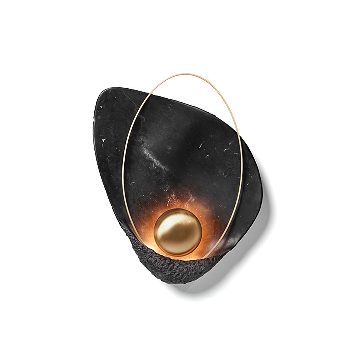 Vethaora lampada da parete Premium in resina Art Pearl Nordic