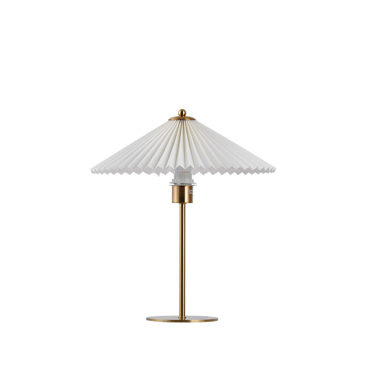 Camirir lampada da tavolo a Parasole Pleatato