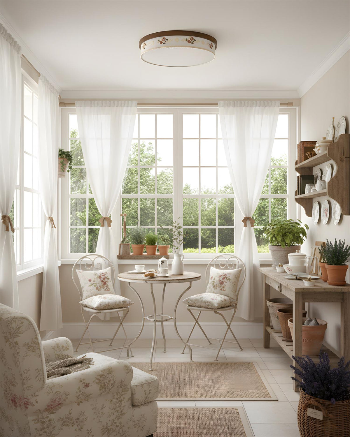 Rosamonde lampada da soffitto