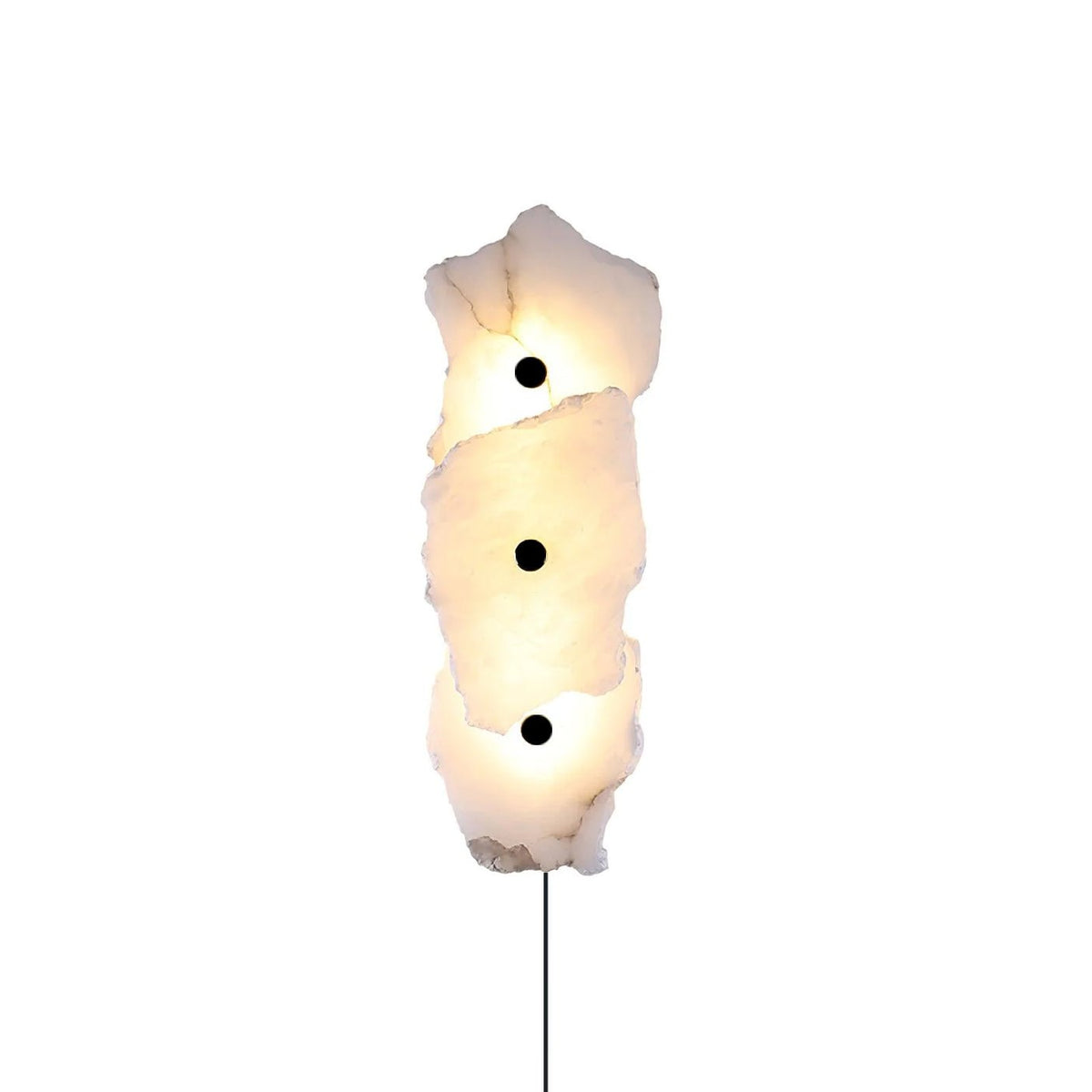 Nivarelia alabastro lampada da parete con Spina
