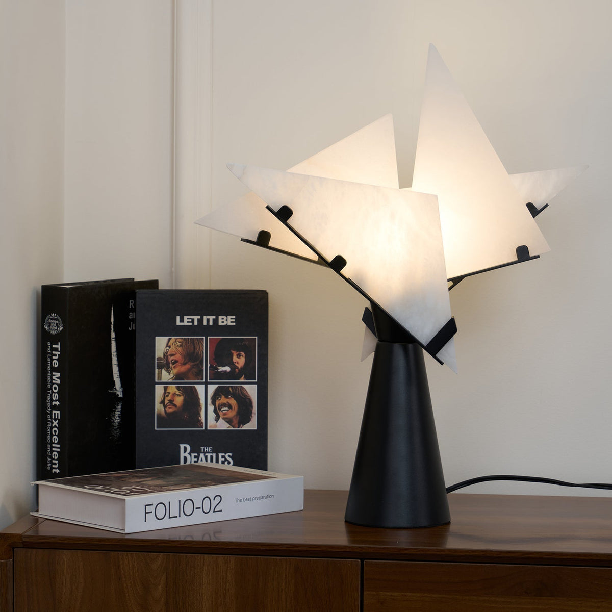 Aursilion lampada da tavolo in alabastro