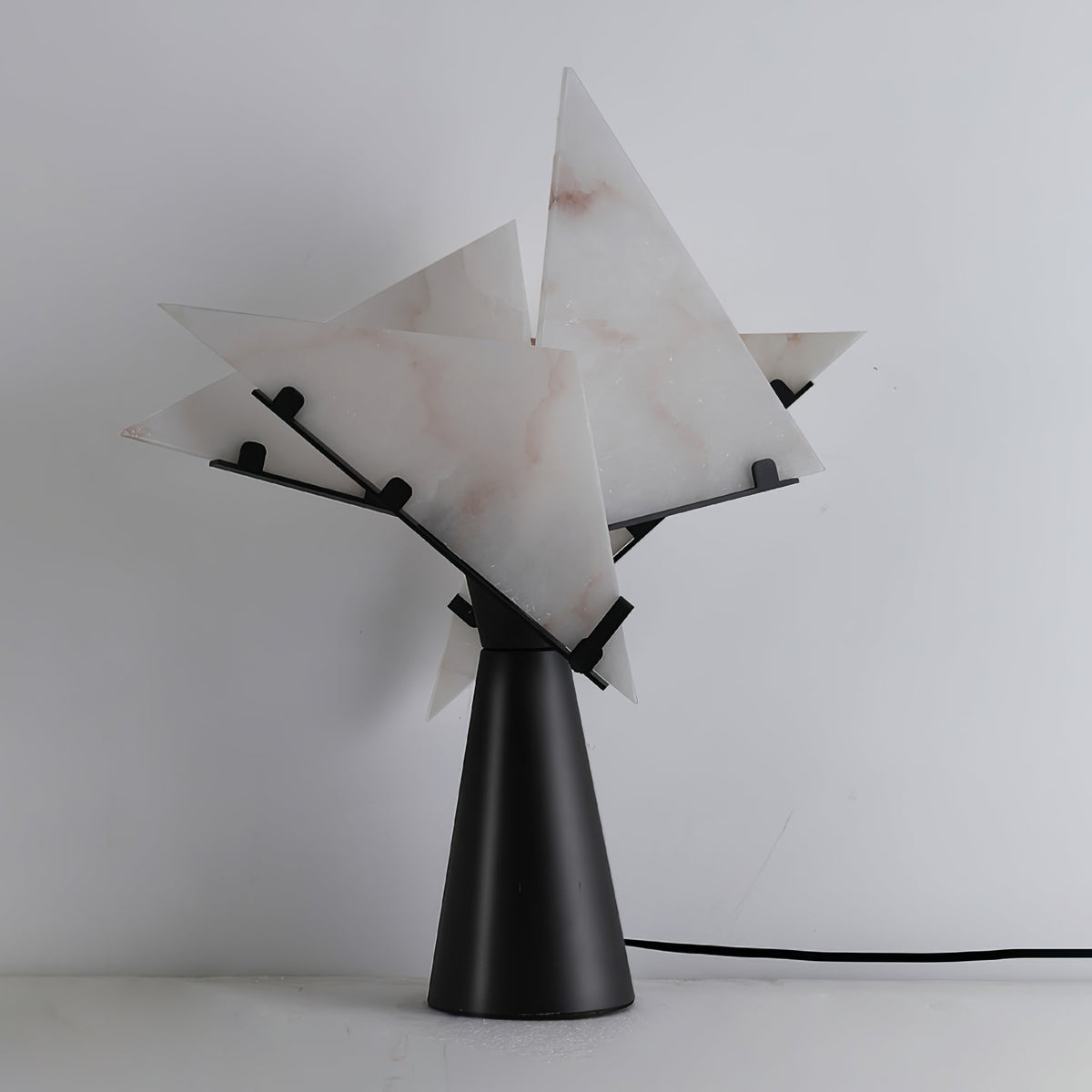 Aursilion lampada da tavolo in alabastro