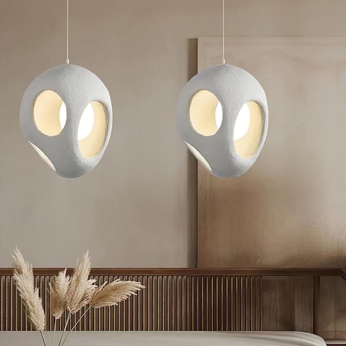 Avlaeara lampada a sospensione in resina Wabi-Sabi