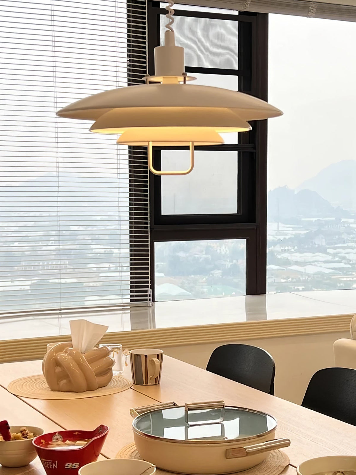 Divor lampada a sospensione in alluminio Glam