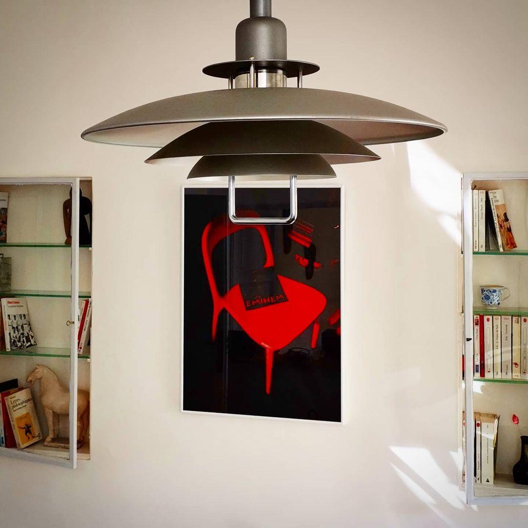 Divor lampada a sospensione in alluminio Glam