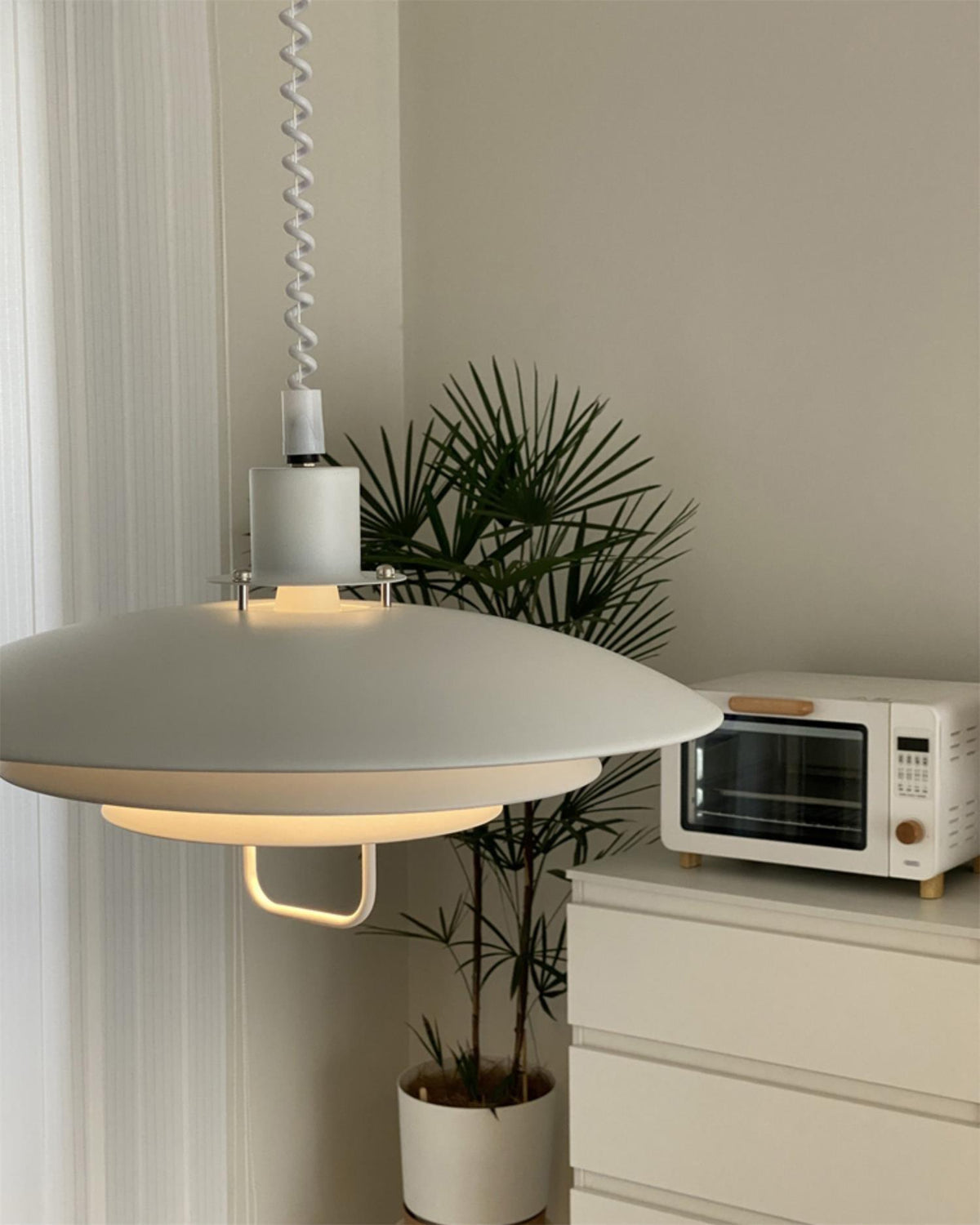 Divor lampada a sospensione in alluminio Glam