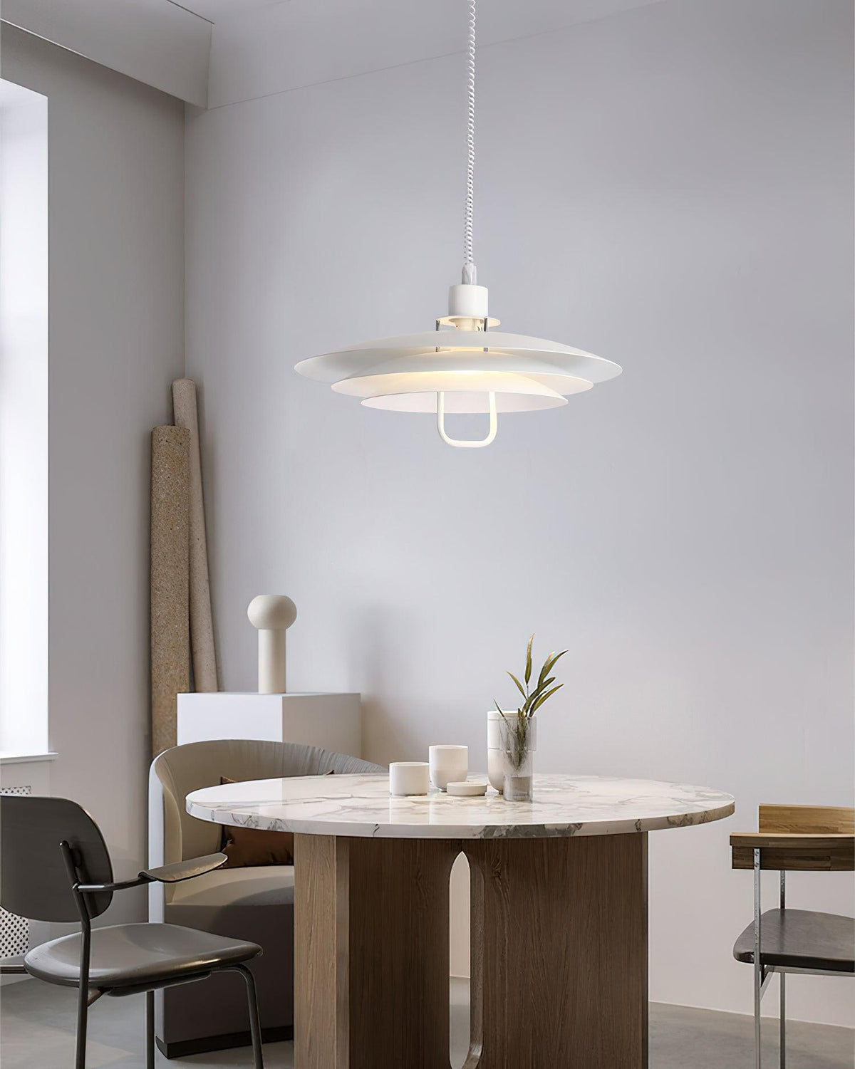 Divor lampada a sospensione in alluminio Glam