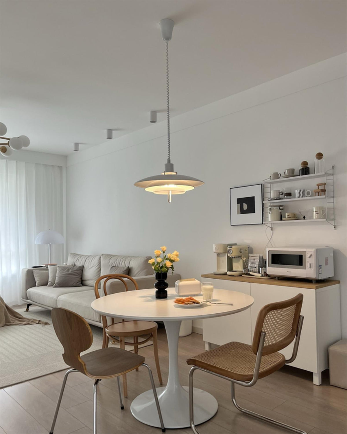 Divor lampada a sospensione in alluminio Glam