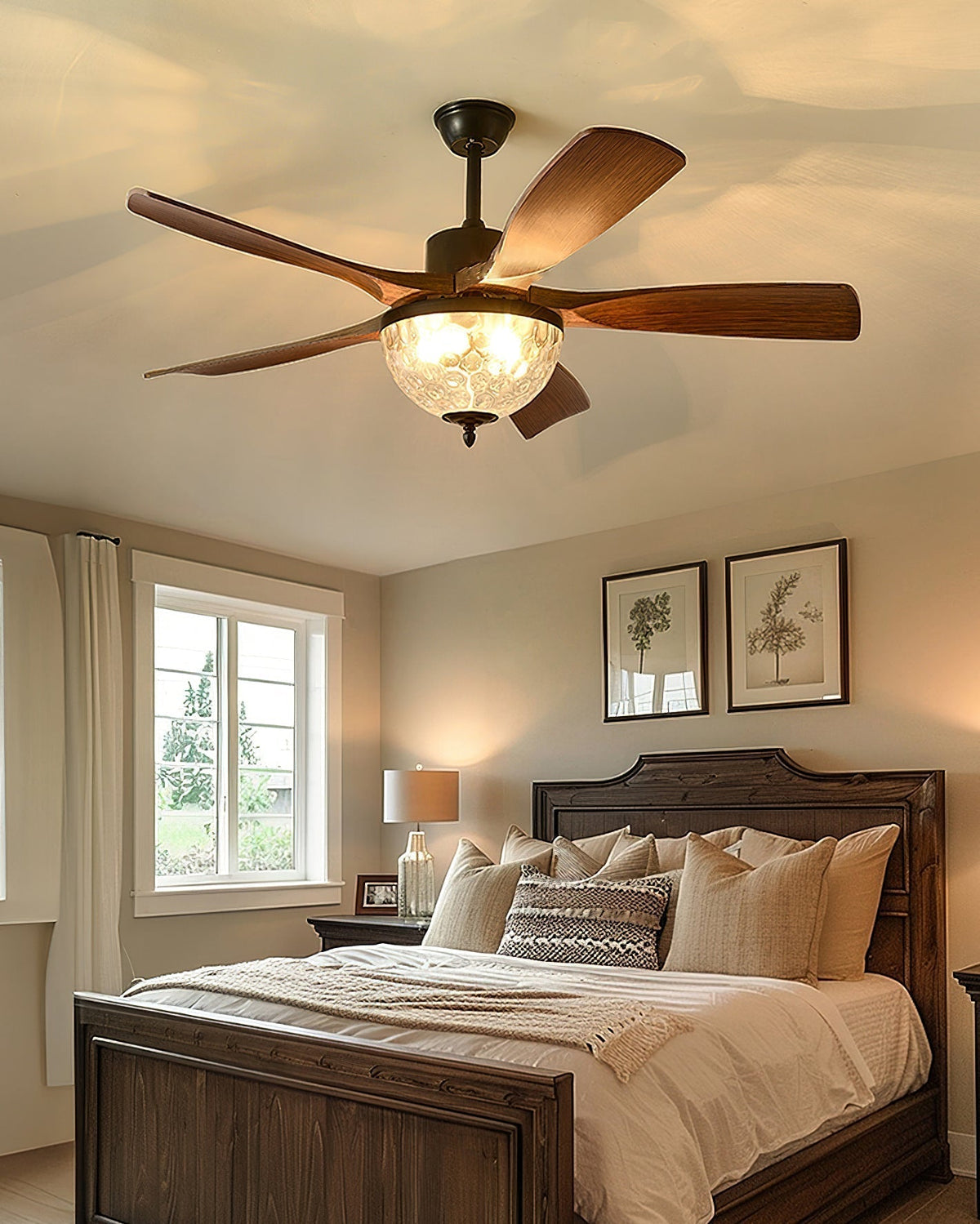 Rivanel ventilatore da soffitto con luce