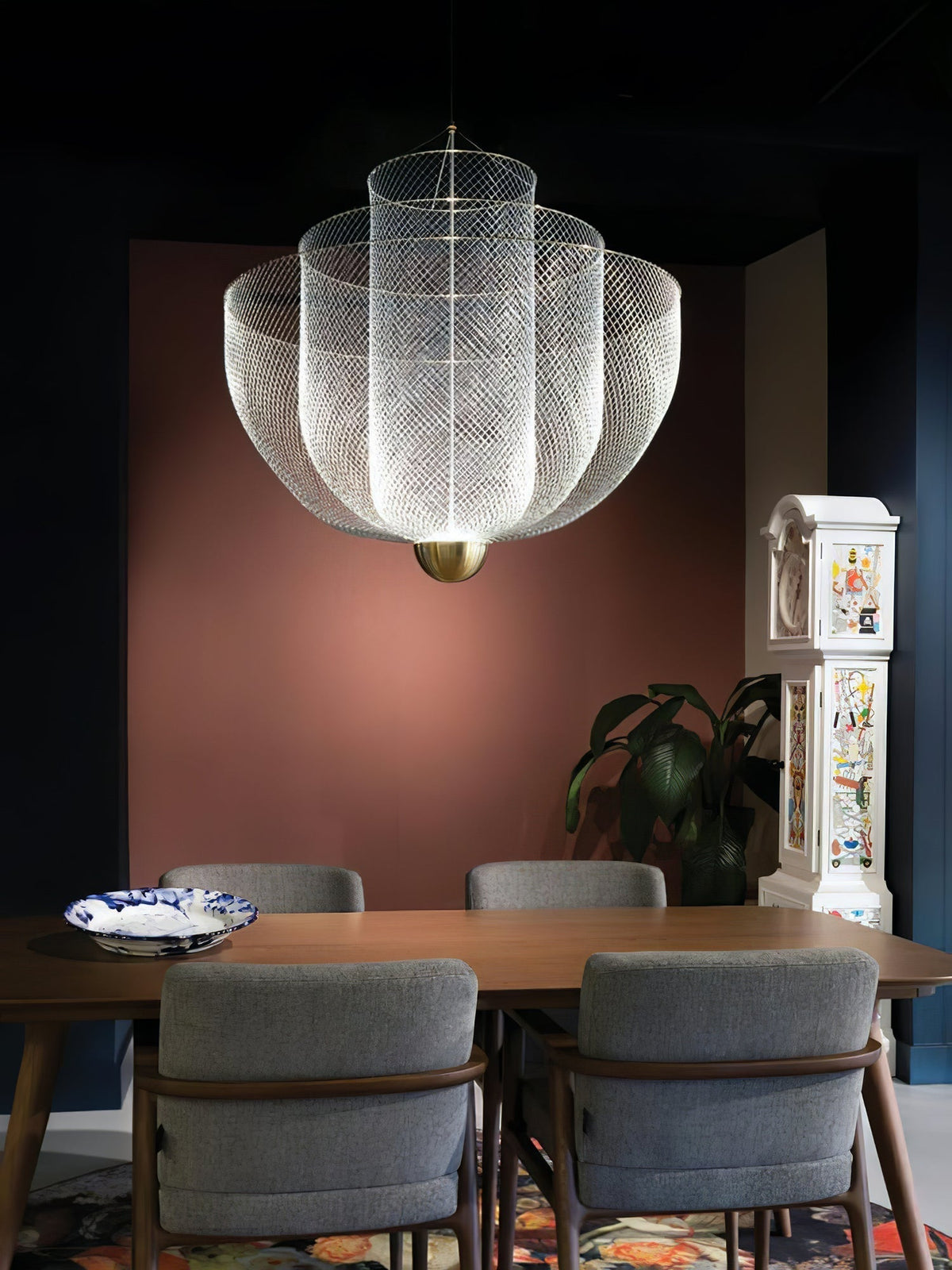 Terielissa lampadario Meshmatics Radiant Wirework