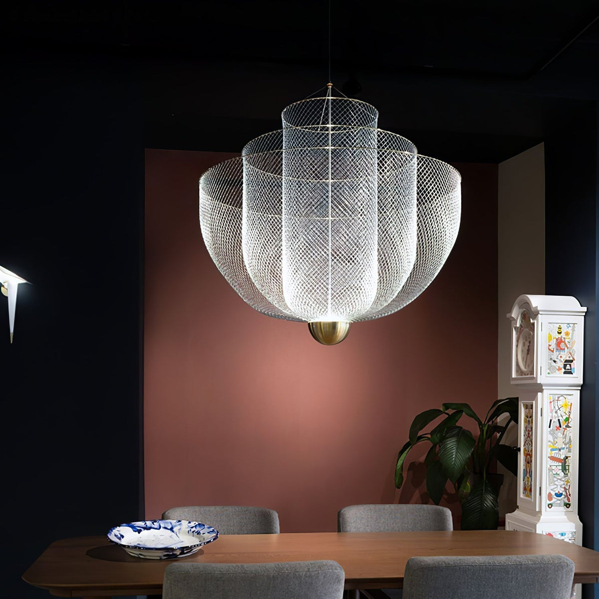 Terielissa lampadario Meshmatics Radiant Wirework