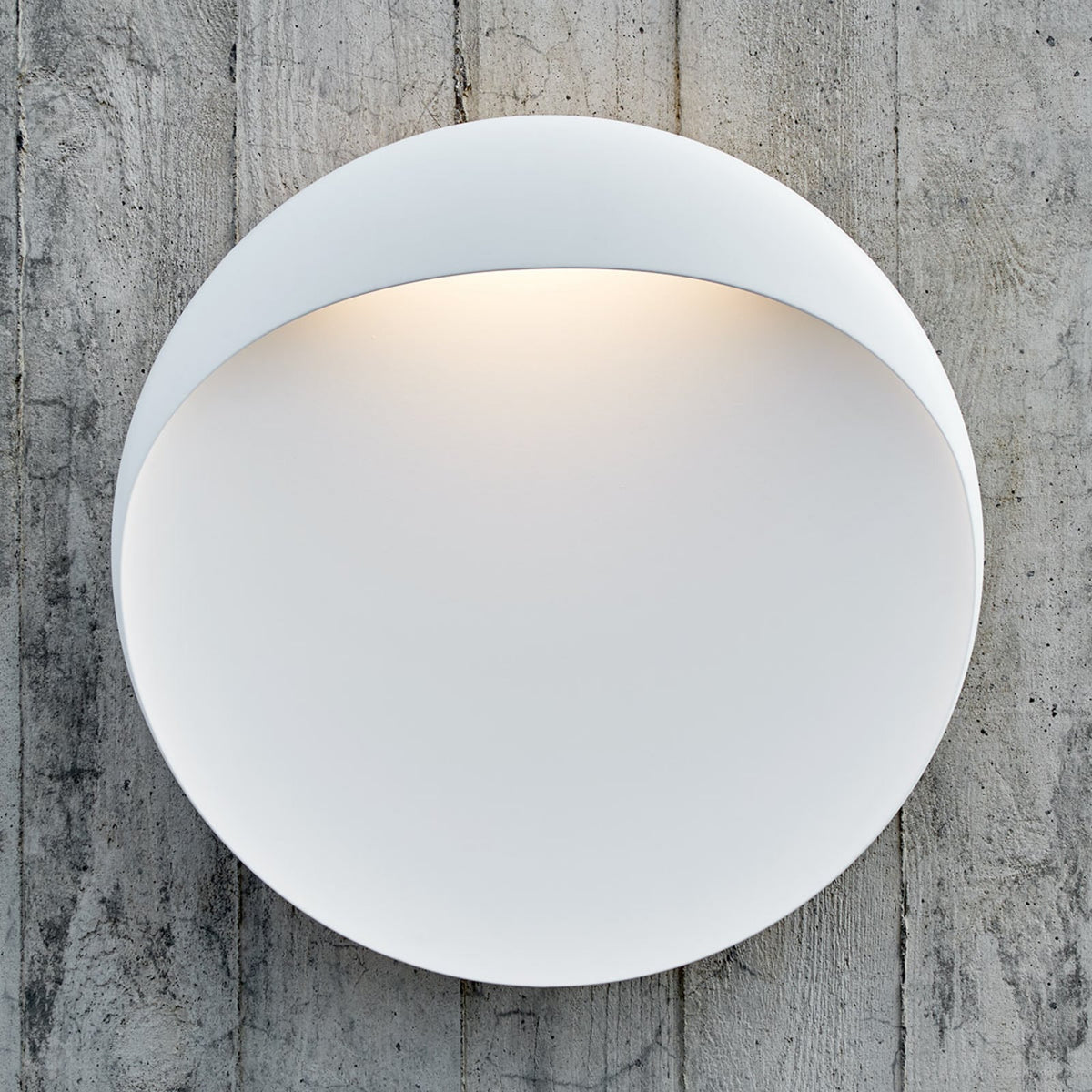 Flindt lampada da parete tonda in alluminio