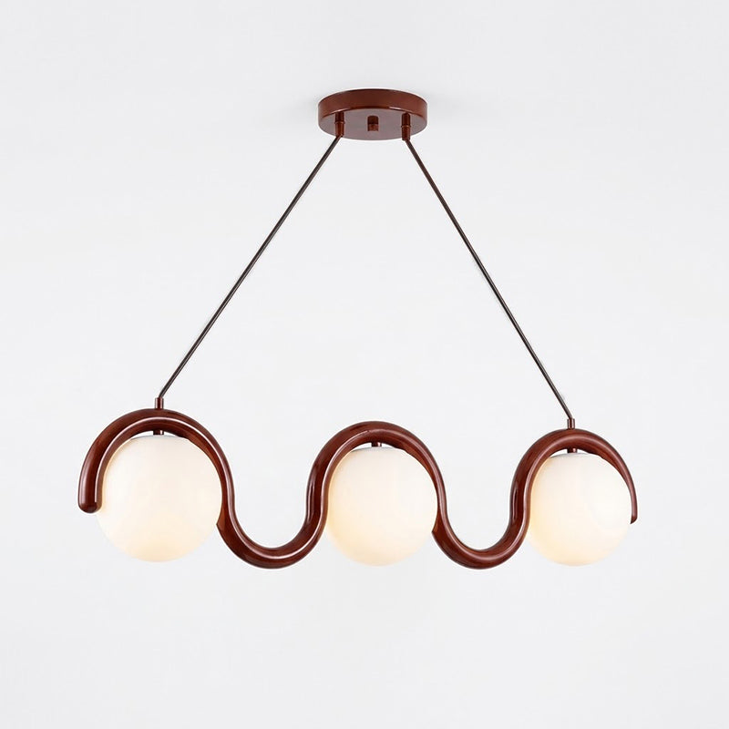 Elowis Linear Ball lampada a sospensione a globo