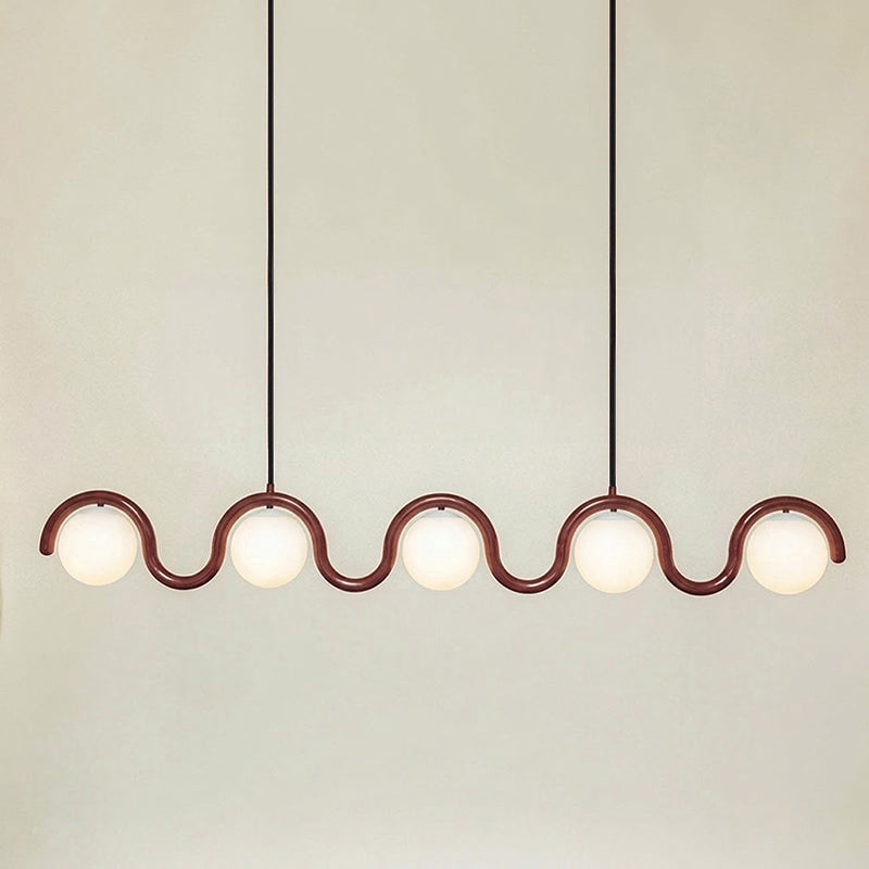 Elowis Linear Ball lampada a sospensione a globo