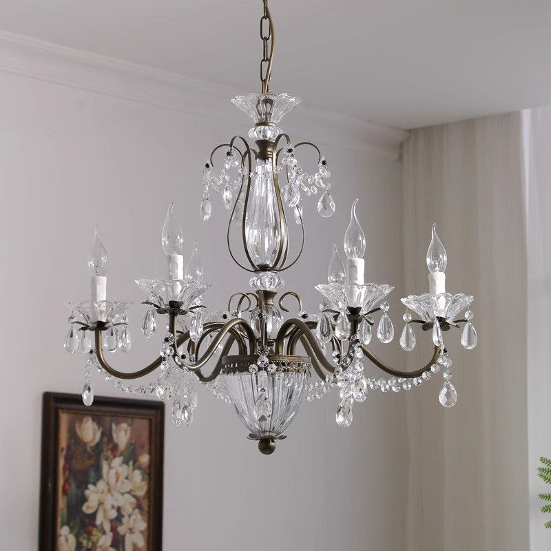 Venatici lampadario in Cristallo