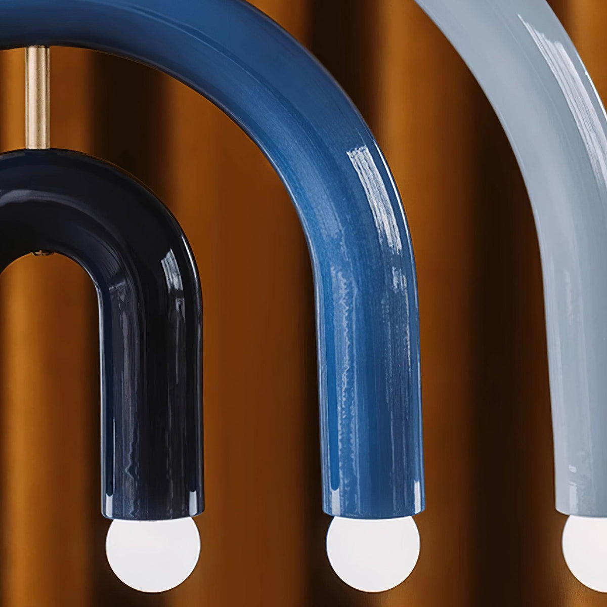 Lampada a sospensione Rainbow Arc moderna in metallo per soggiorno e sala da pranzo