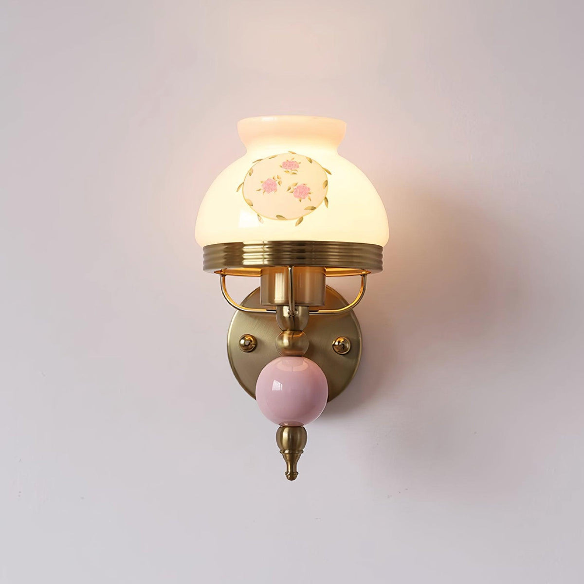 Evia lampada da parete in vetro per camera da letto o Corridoio Retro