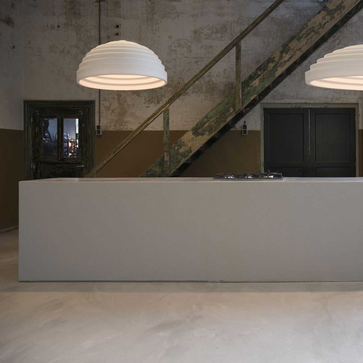 Lisken lampada a sospensione in resina Nordic Art Field