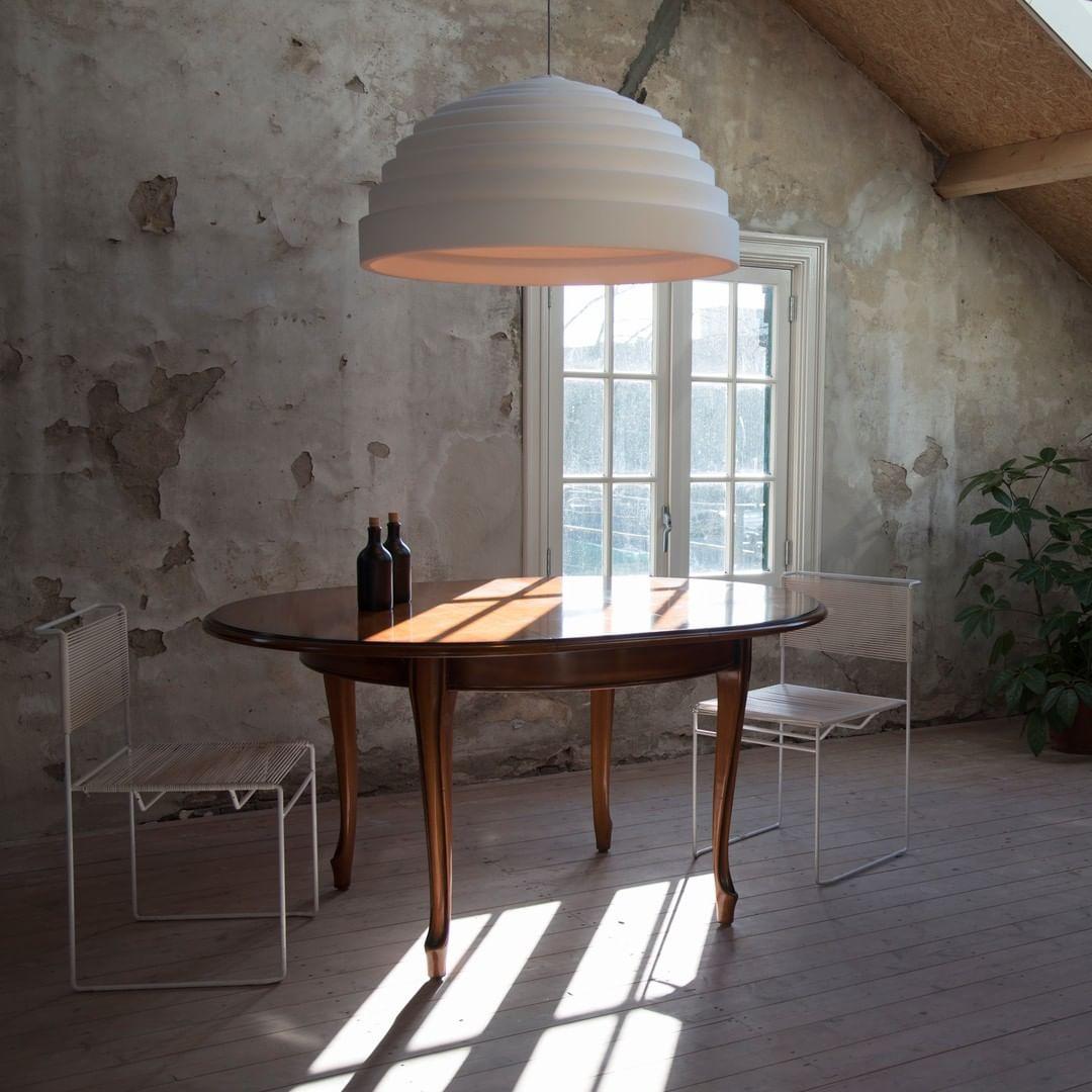 Lisken lampada a sospensione in resina Nordic Art Field