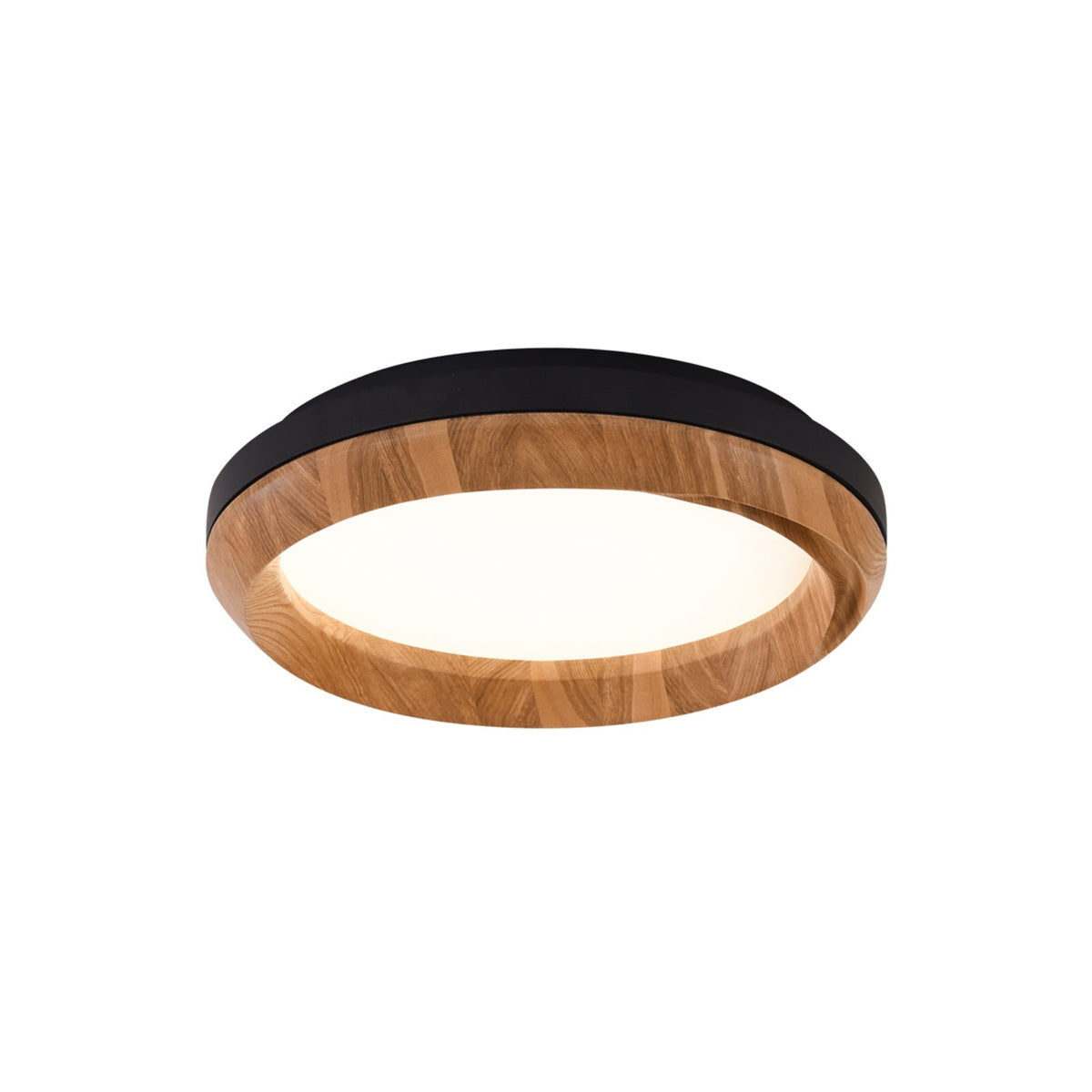 Aurdoreth lampada da soffitto moderna minimalista in legno effetto onde
