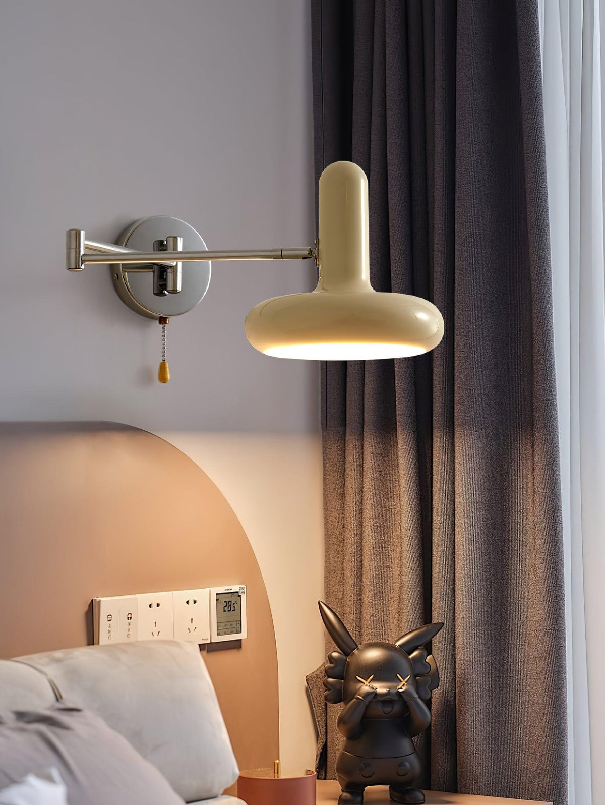 Ferinielle lampada da parete Nordic Art Rocker Metal in metallo