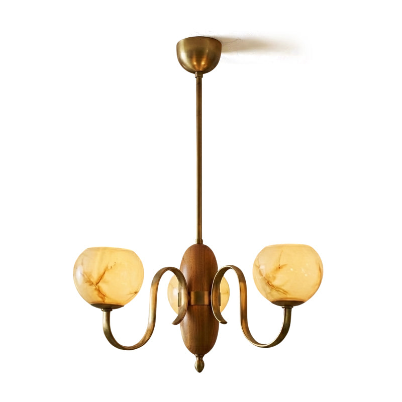 Eirenira lampadario in vetro