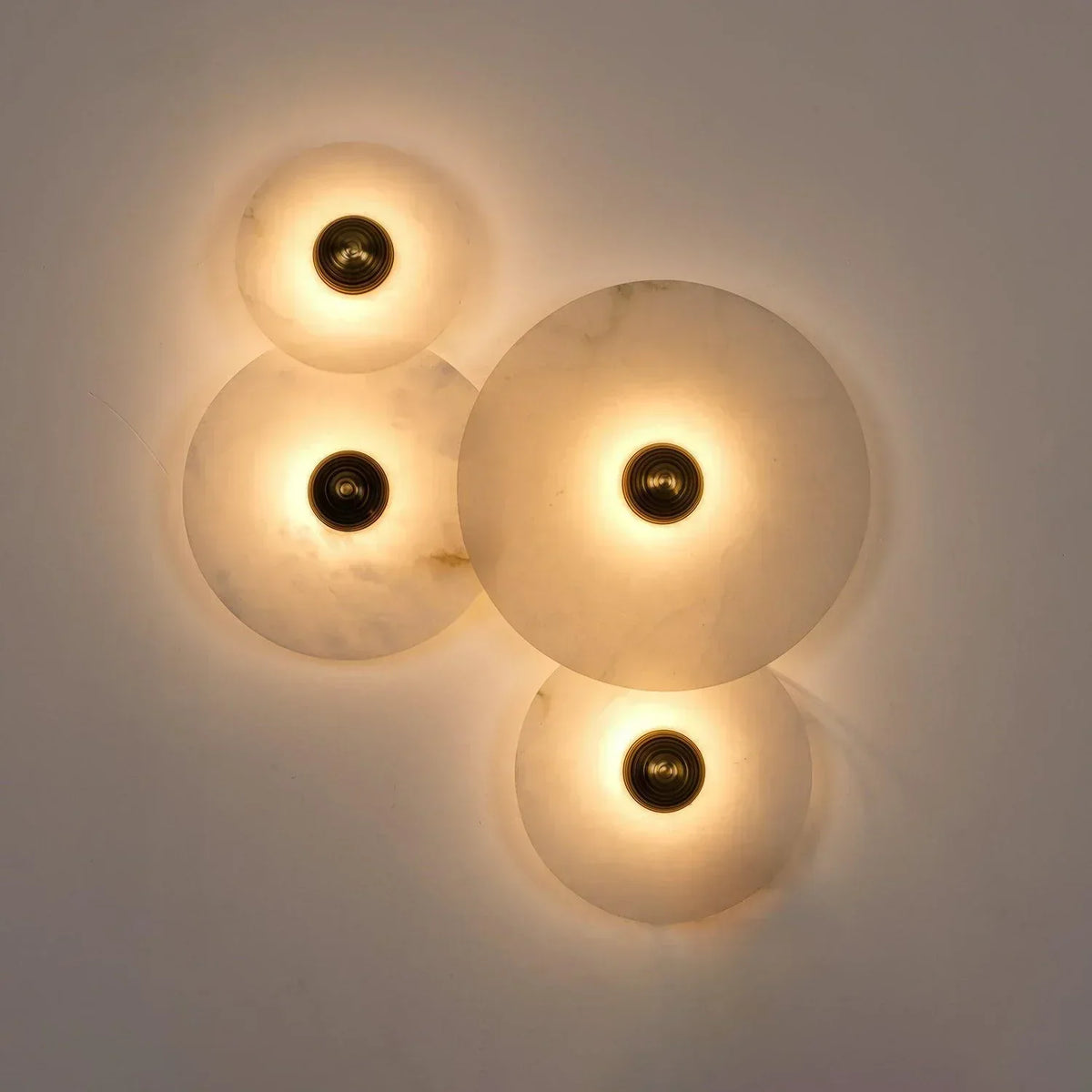 Slender lampada da parete alabastro moderna minimalista