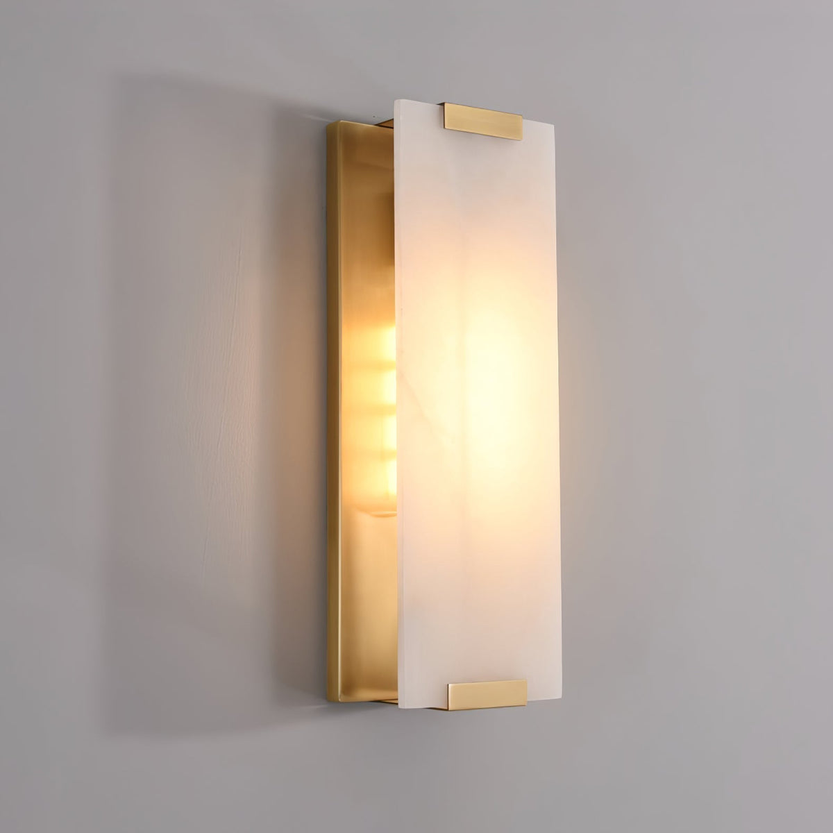 Velen lampada da parete alabastro Pannello luce Retroilluminata