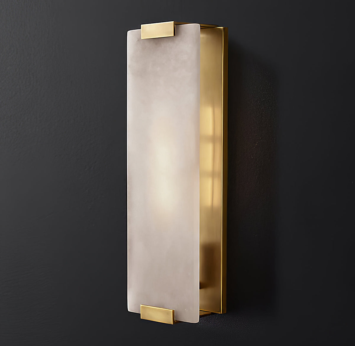 Velen lampada da parete alabastro Pannello luce Retroilluminata
