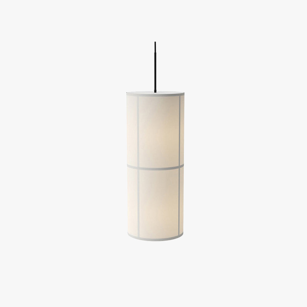 Ritta Tessuto Cilindro Lanterna Giapponese Lampade a Sospensione