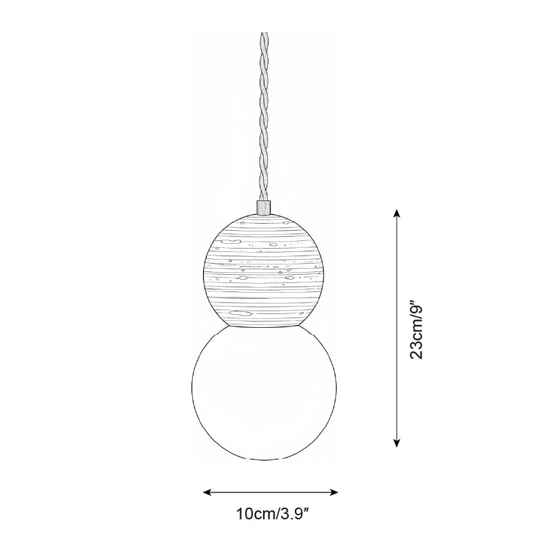 Veliniella Loop lampada a sospensione