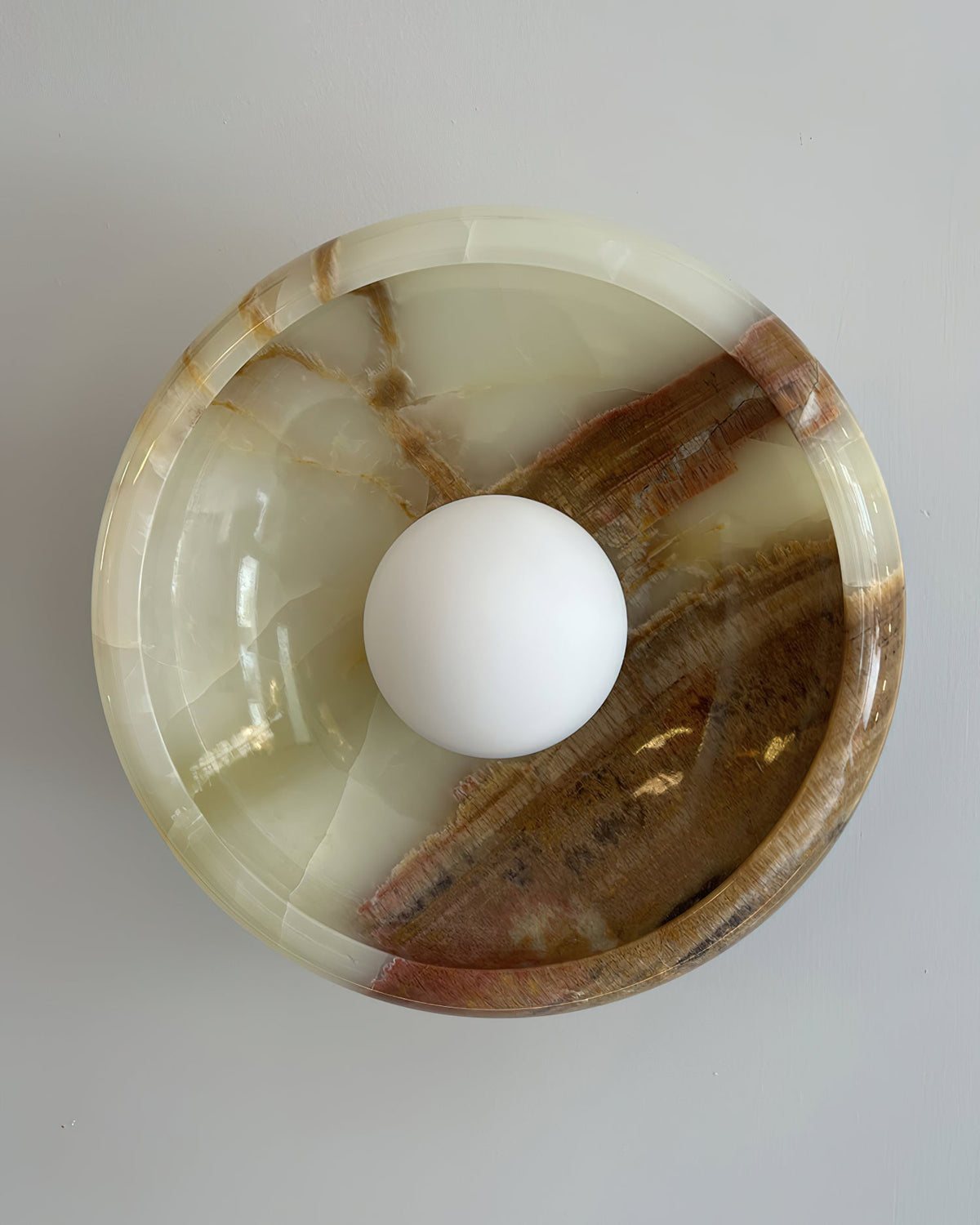 Onvix Natural Onyx lampada da parete