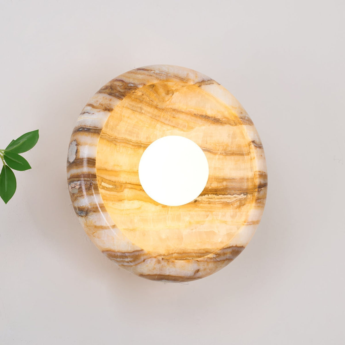 Onvix Natural Onyx lampada da parete
