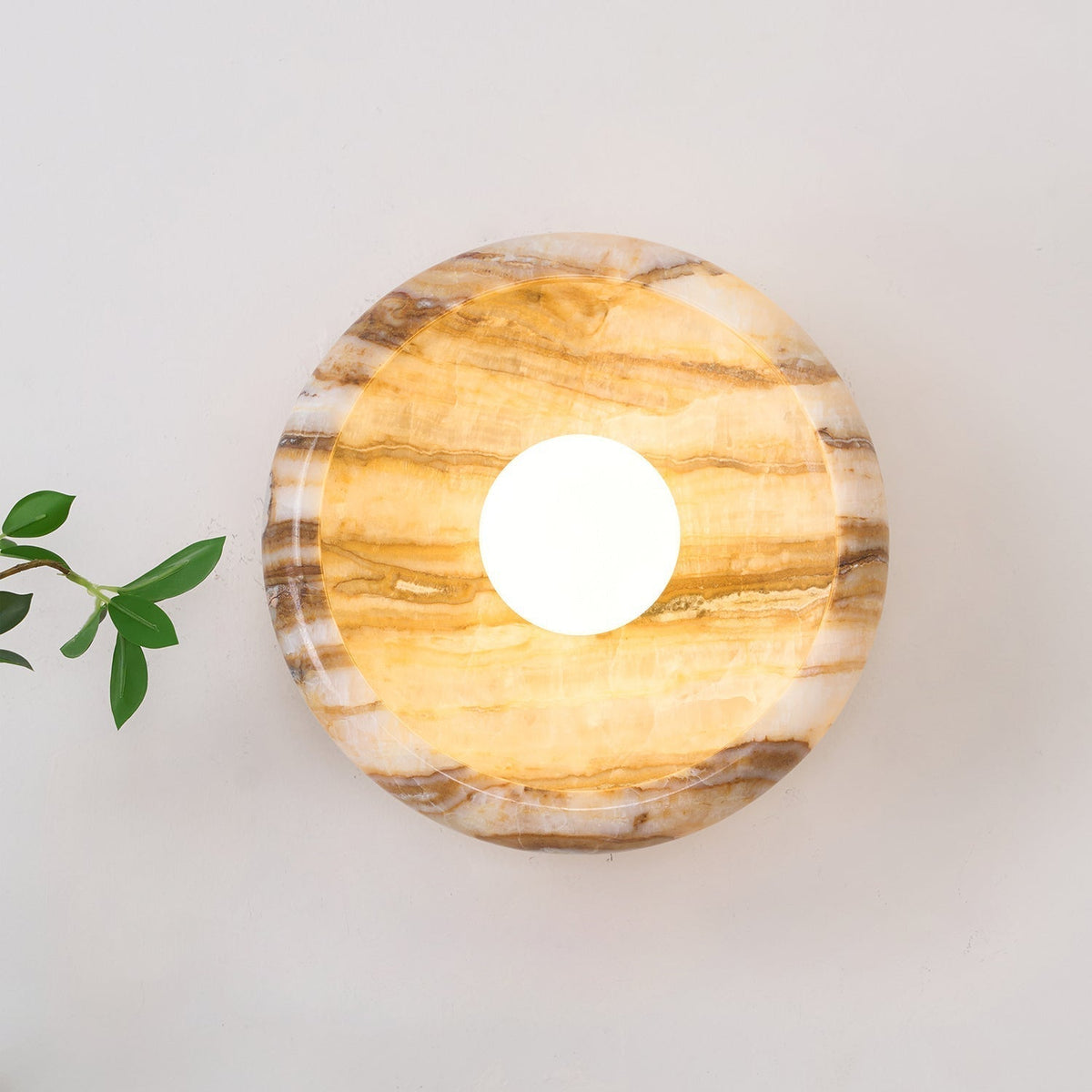 Onvix Natural Onyx lampada da parete