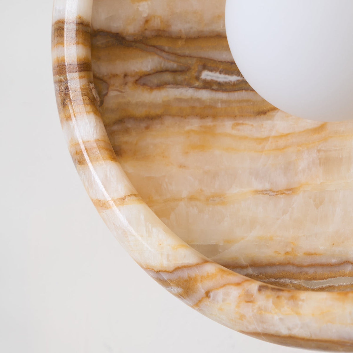 Onvix Natural Onyx lampada da parete