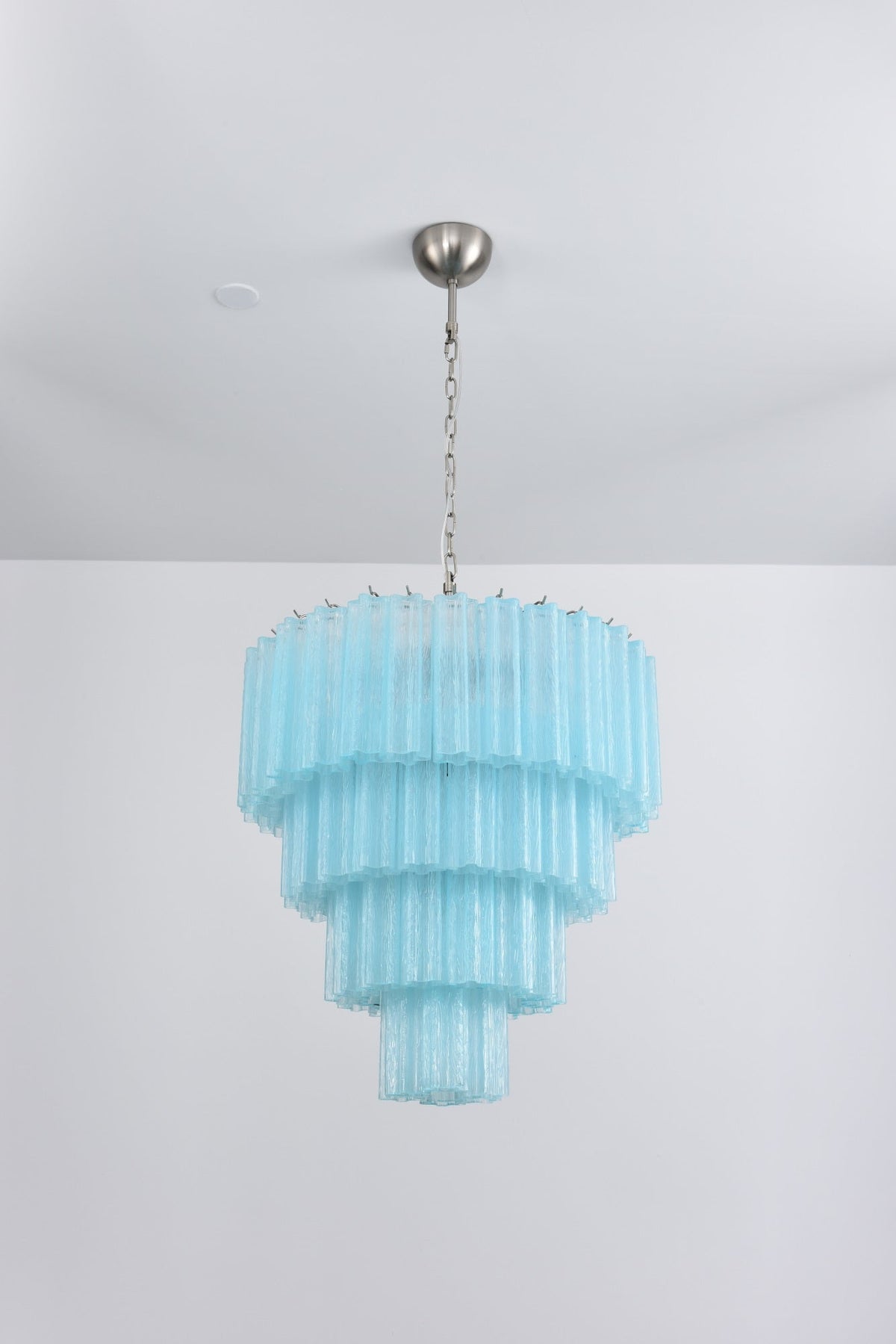 Velanora lampadario a Cascata in vetro Stratificato elegante vintage