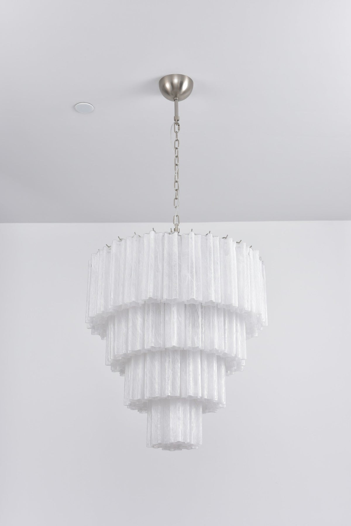 Velanora lampadario a Cascata in vetro Stratificato elegante vintage