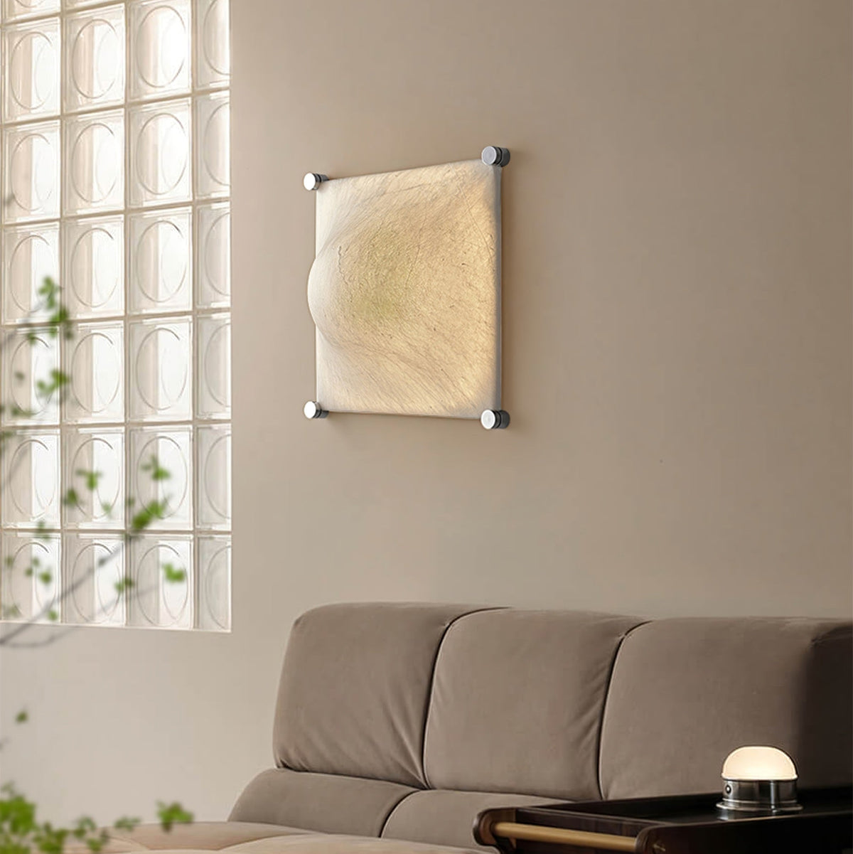 Panel Rustic Silk lampada da parete
