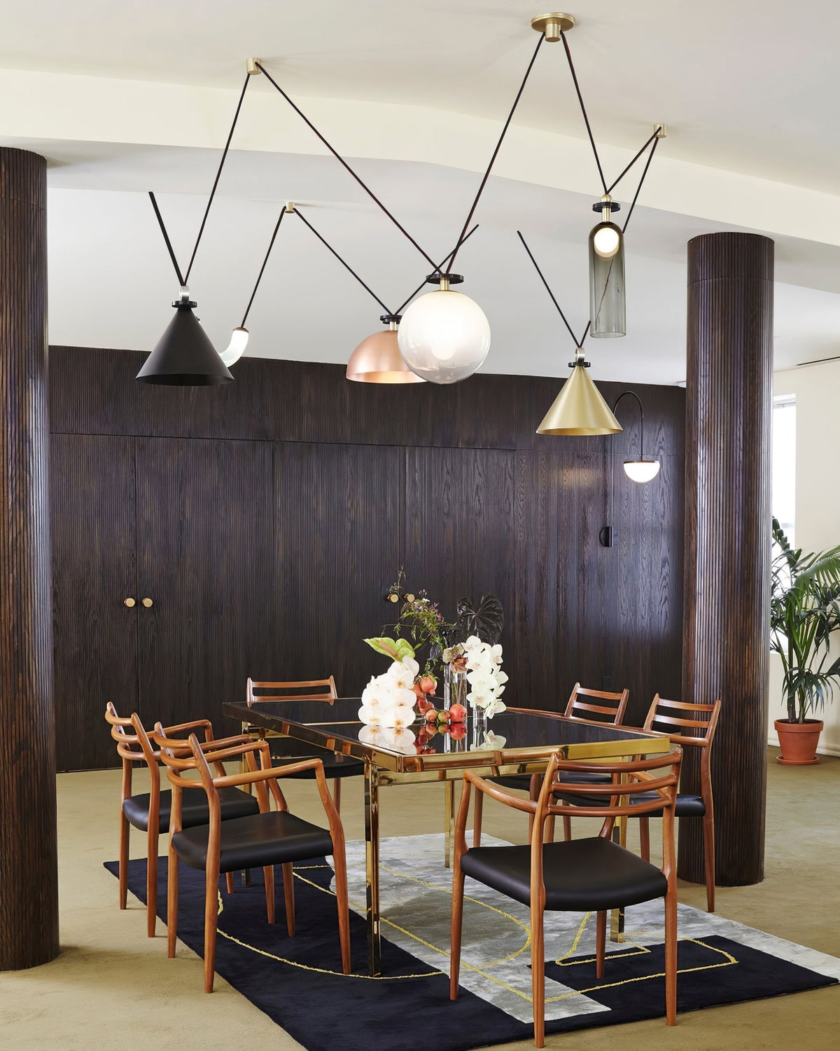 Noro lampada a sospensione Multi-Shape Regolabile