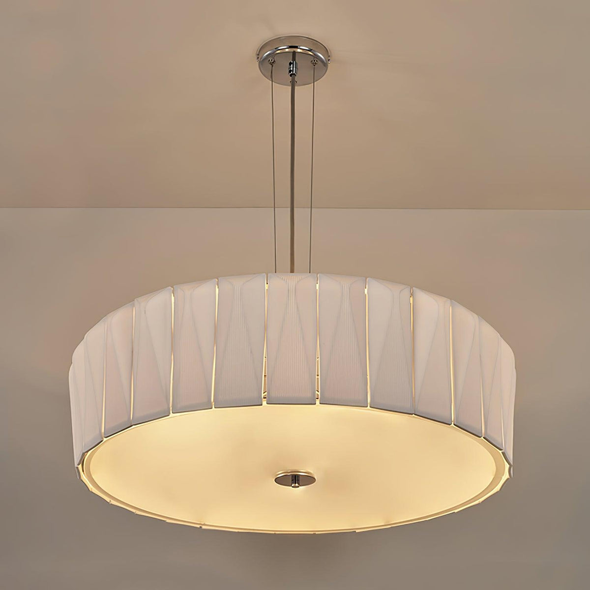 Vaeliora lampada a sospensione in Ceramica con Finitura Ribbed