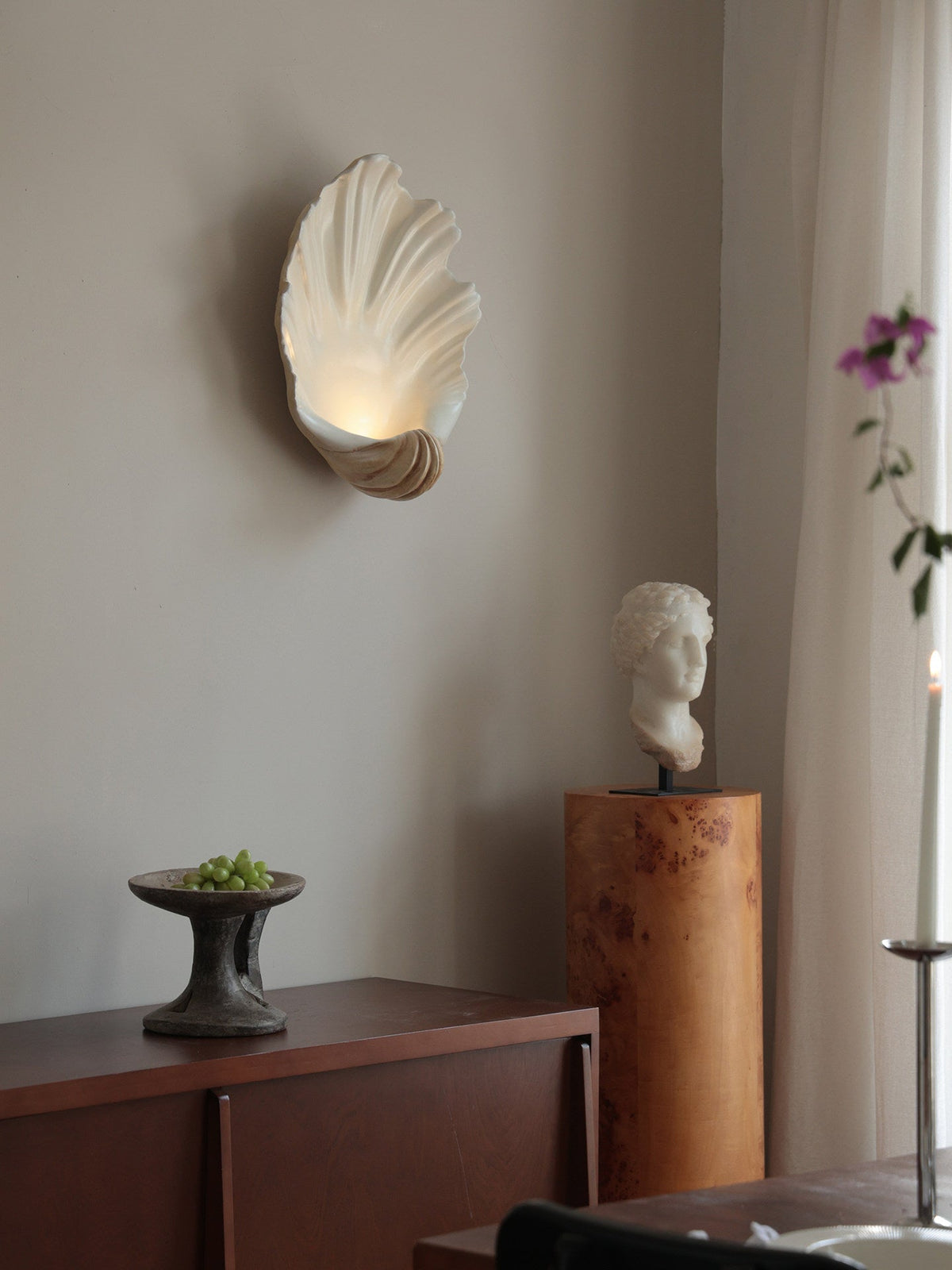 Shell applique