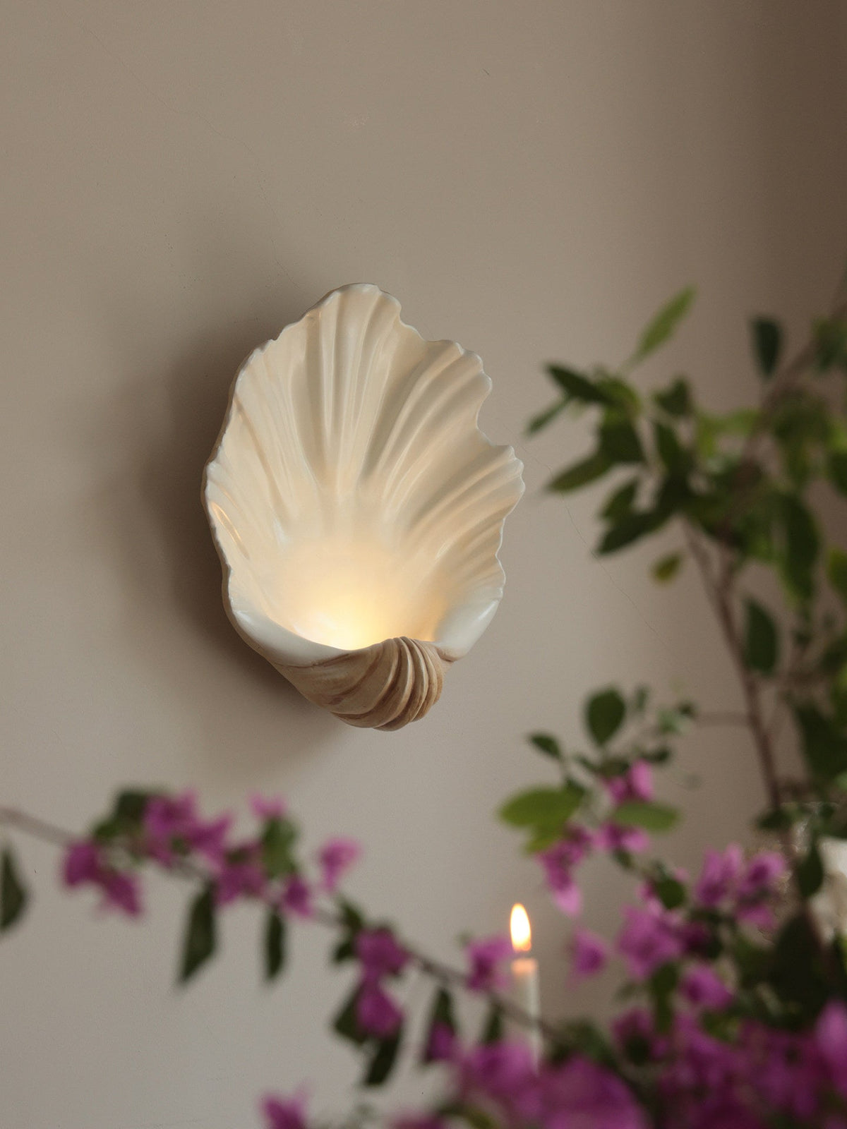 Shell applique