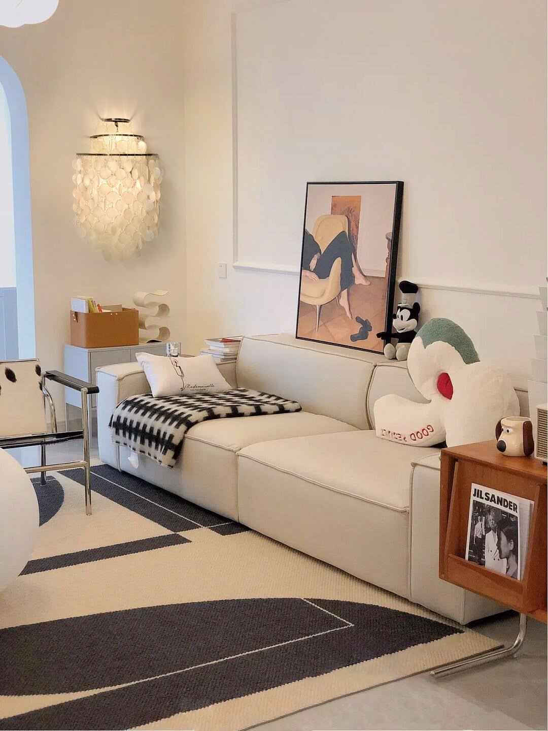 Shell Postmodern Luxury Cascading lampada da parete