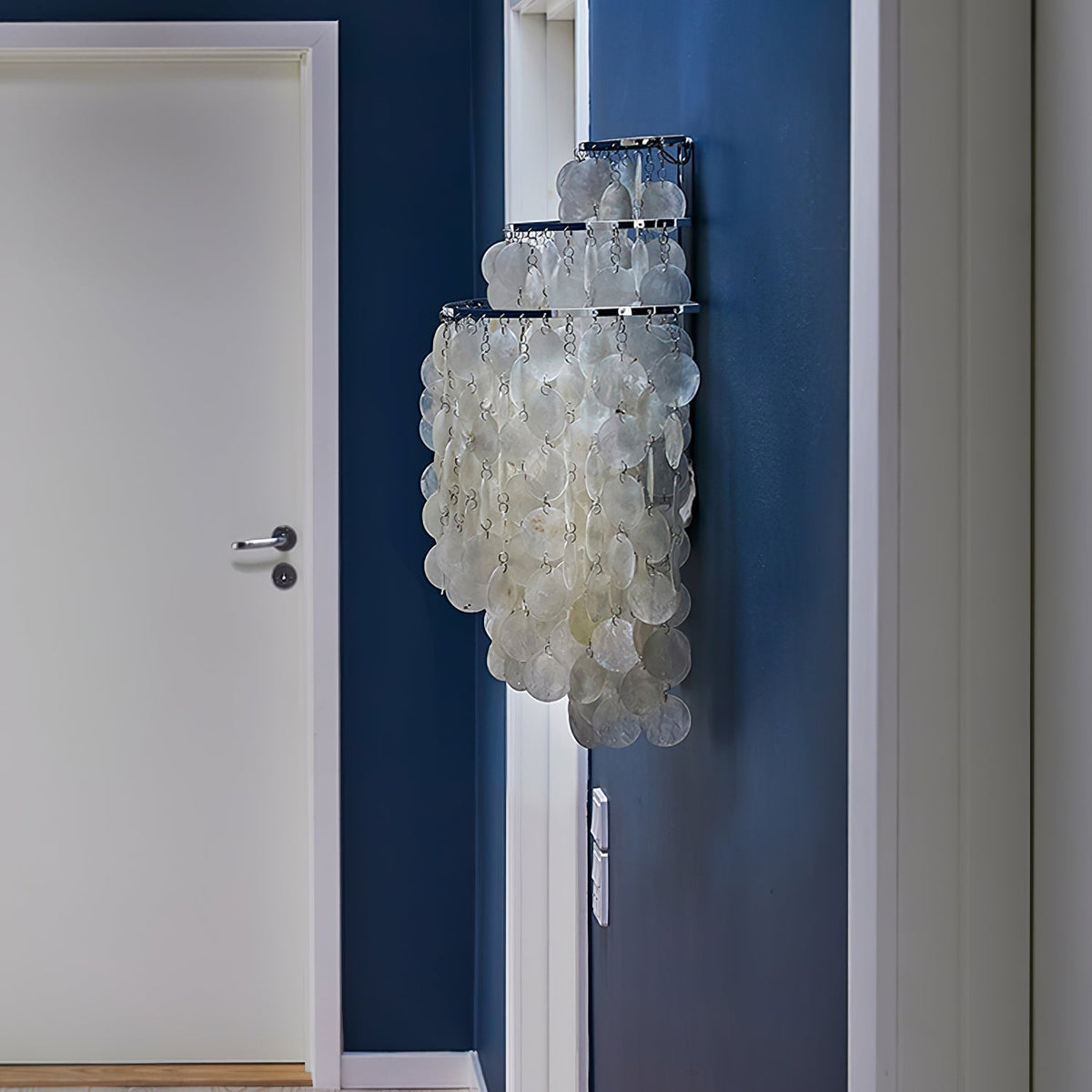 Shell Postmodern Luxury Cascading lampada da parete