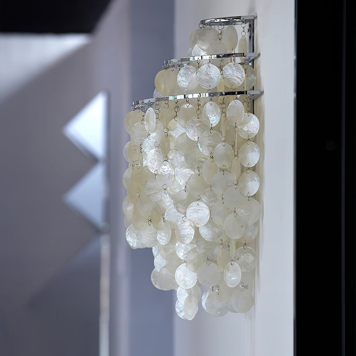 Shell Postmodern Luxury Cascading lampada da parete