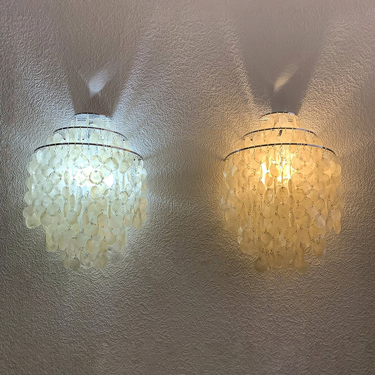 Shell Postmodern Luxury Cascading lampada da parete